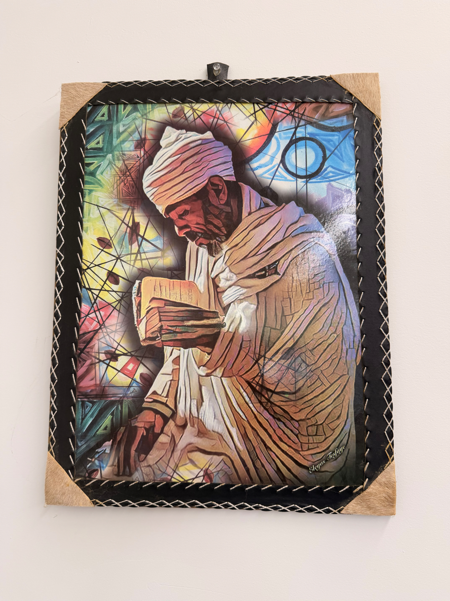 Ethiopian scholar painting