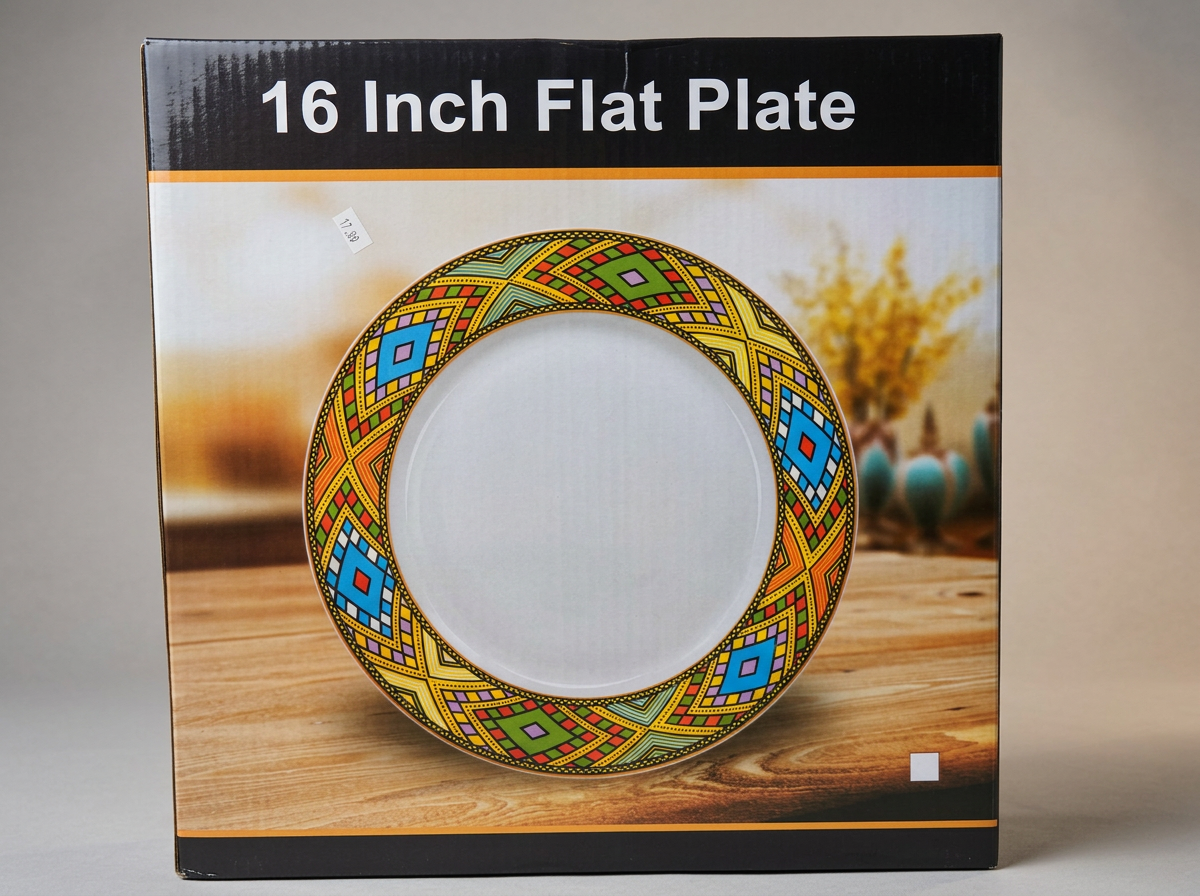 16 Inch Flat Plate