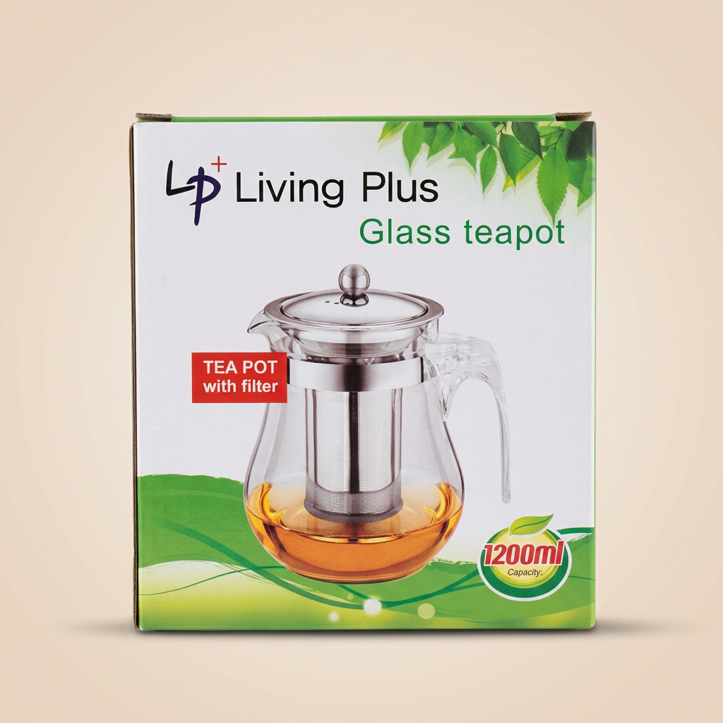 Living Plus Glass Teapot