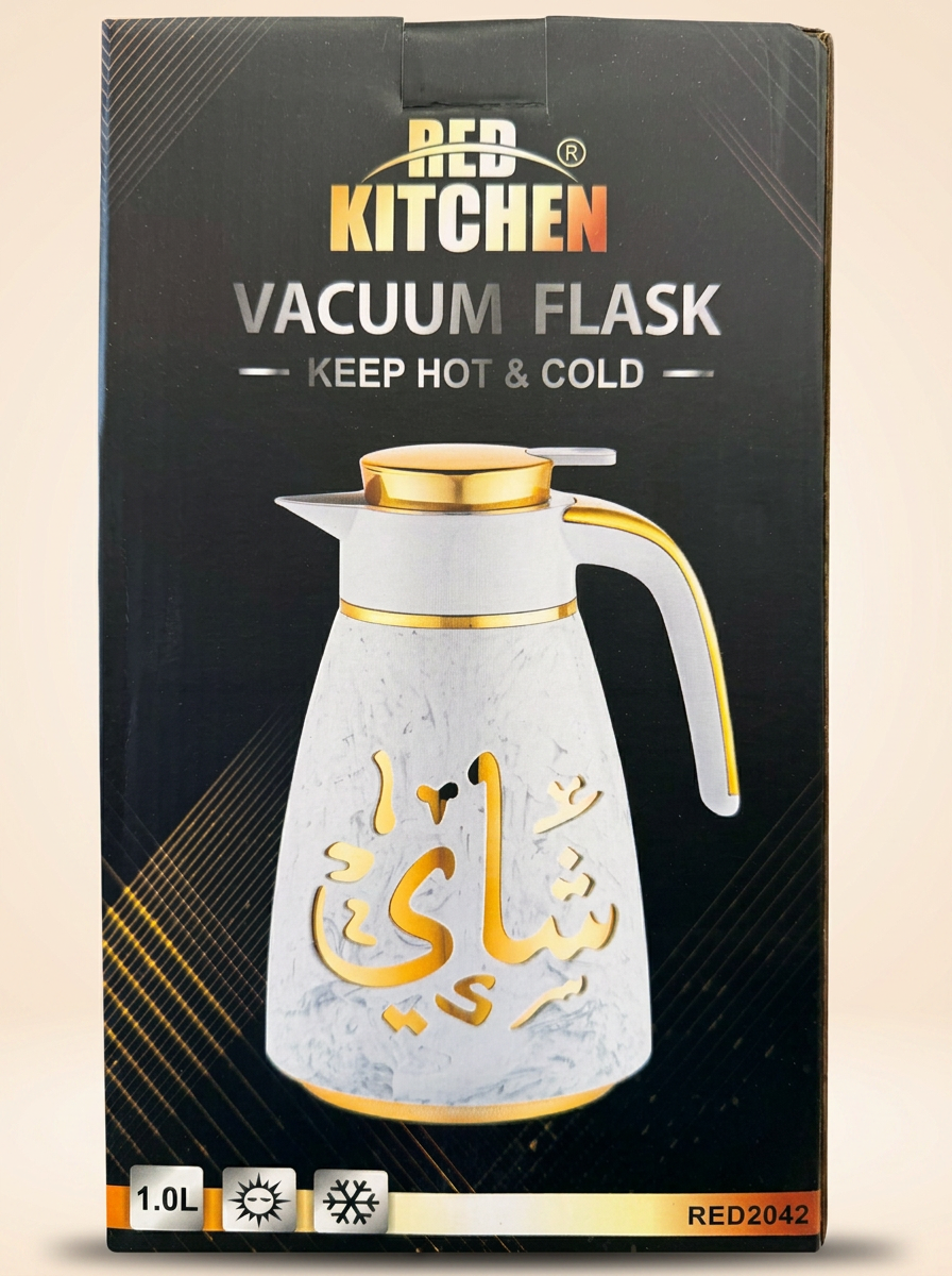 Red Kitchen Vacuum Flask